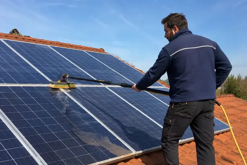 Nettoyage et entretien de panneaux solaires à Bains-sur-Oust